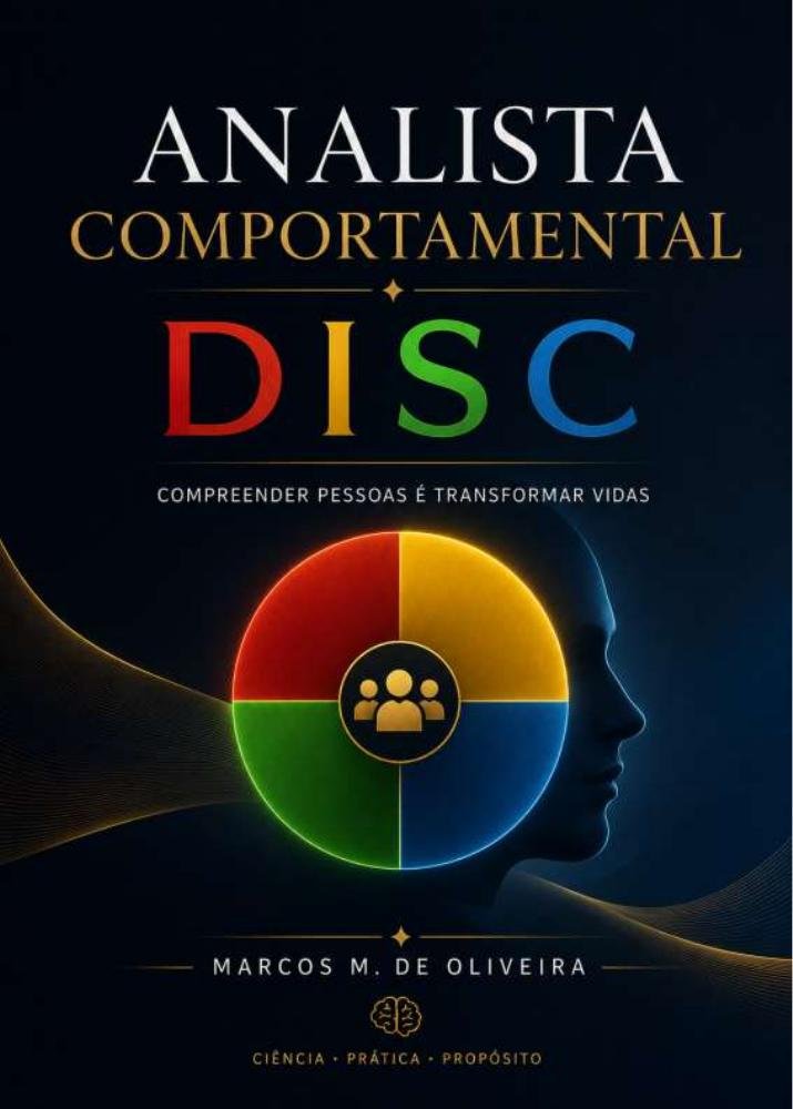 Capa do livro Analista Comportamental DISC de Marcos M. de Oliveira