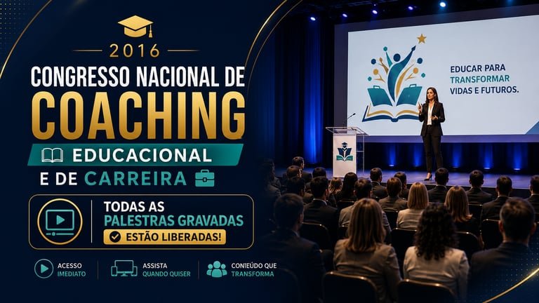 Banner do Congresso Nacional de Coaching Educacional e de Carreira 2016