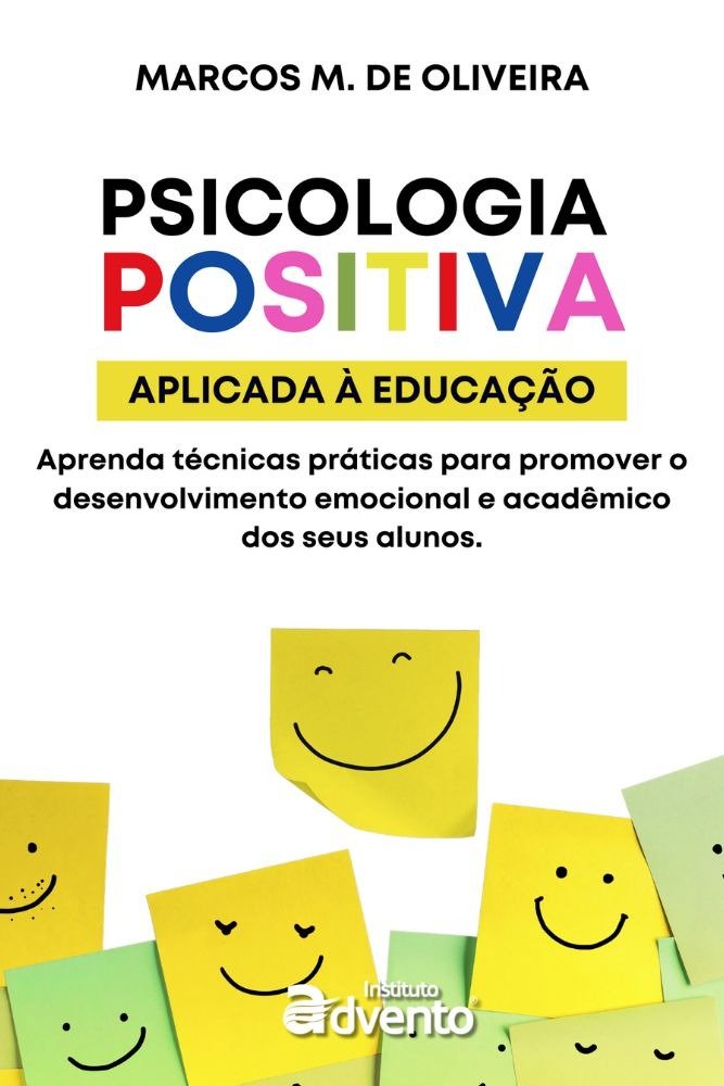 Capa: Psicologia positiva aplicada à educação